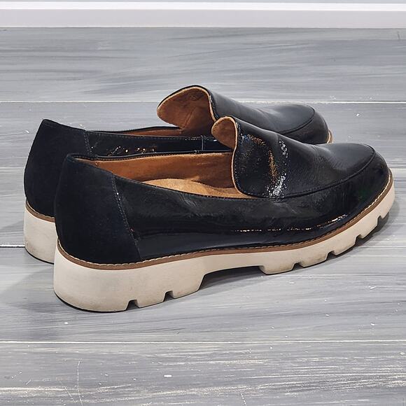 Vionic Kensley Loafer Patent Leather Black Size 10 Slip On Arch Support - Picture 4 of 12
